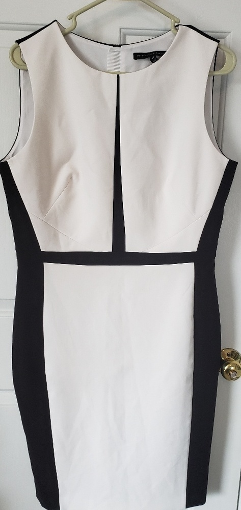 White House black market dress color block